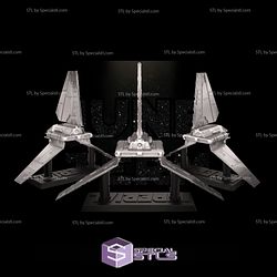 Imperial Lambda Star Wars 3D Models
