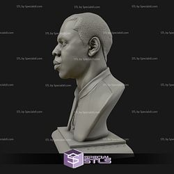 Jay Z Bust 3D Model