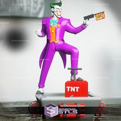 Joker Animated TNT Bang Ready to 3D Print