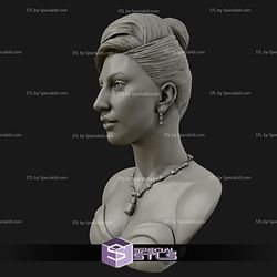 Lady Gaga Bust 3D Model