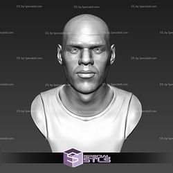 LeBron James Bust Ready to 3D Print