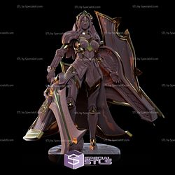 Leona The Radiant Dawn League of Legends 3D Printing Figurine