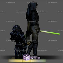Luke Skywalker Basic Pose Ready to 3D Print