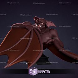 Man-Bat Cartoon Bust 3D Model