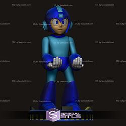 Megaman Joystick Holder Ready to 3D Print