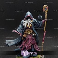 Merlin the Wizard STL Files Fanart