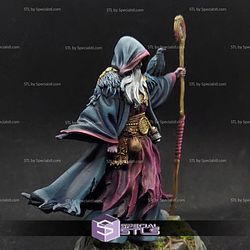 Merlin the Wizard STL Files Fanart