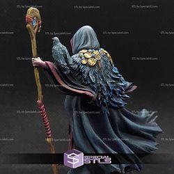 Merlin the Wizard STL Files Fanart