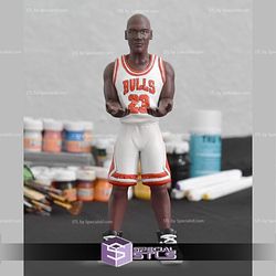Michael Jordan NBA Joystick Holder Ready to 3D Print
