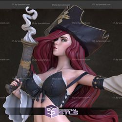 Miss Fortune and NSFW 3D Printing Figurine