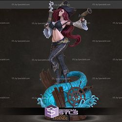 Miss Fortune and NSFW 3D Printing Figurine