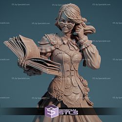 Orinthia The Magical Librarian Stand Alone STL Files