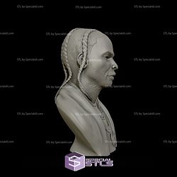 Pop Smoke Rapper Bust Ready to 3D Print