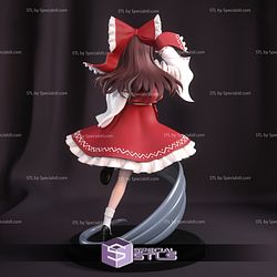 Reimu Hakurei Touhou Project Ready to 3D Print