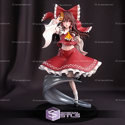 Reimu Hakurei Touhou Project Ready to 3D Print