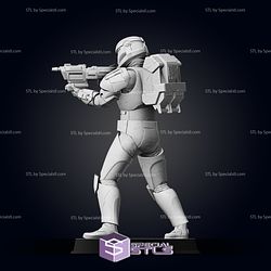 Republic Commando Standing Pose 2 Ready to 3D Print