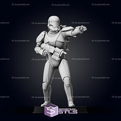 Republic Commando Standing Pose 3 Ready to 3D Print