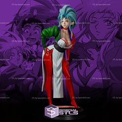 Ryoko Hakubi STL Files Tenchi Muyo V2