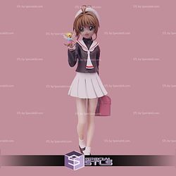 Sakura Card Captor School Girl Ready to 3D Print