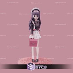 Sakura Card Captor Tomoyo School Girl Ready to 3D Print