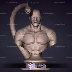 Scorpion Comics Spiderman Bust 3D Model