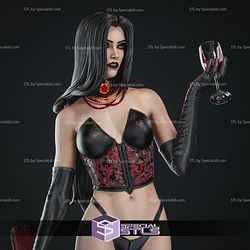 Selene Gallio Black Queen Marvel Viallin 3D Printing Figurine