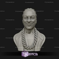Snoop Dogg Bust 3D Model