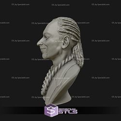 Snoop Dogg Bust 3D Model
