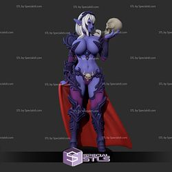 Syx Dark Queen Sexy Ready to 3D Print