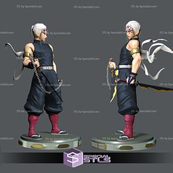 Tengen Uzui Basic Standing Ready to 3D Print Demon Slayer