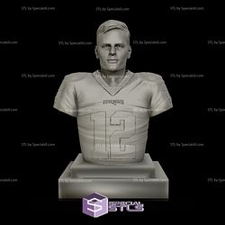 Tom Brady Bust 3D Model