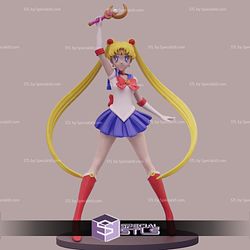 Tsukino Usagi Sailor Moon Ready to 3D Print