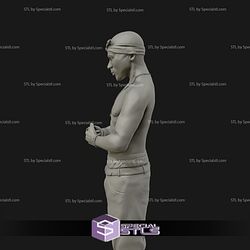 Tupac Shakur Standing Ready to 3D Print