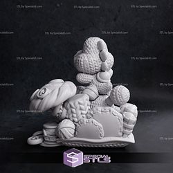 Yoshi 3D Printing Figurine Yoshi Woolly World