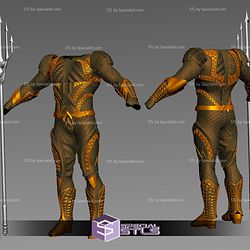 Cosplay STL Files Aquaman Justice League Full Body Armor