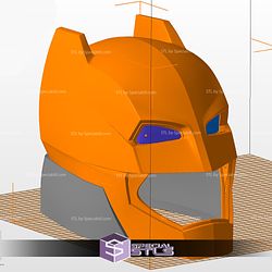 Cosplay STL Files Armored Batman Helmet