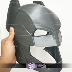 Cosplay STL Files Armored Batman Helmet