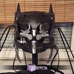 Cosplay STL Files Batman Tech Cowl Helmet