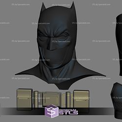 Cosplay STL Files Batman vs Superman Cowl Belt Gauntlet Glove