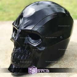 Cosplay STL Files Black Mask Arkham Knight Helmet