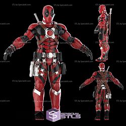 Cosplay STL Files Deadpool Armor V3