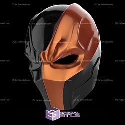 Cosplay STL Files Deathstroke Justice League Helmet