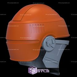 Cosplay STL Files Fennec Shand Helmet Star Wars