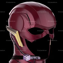 Cosplay STL Files Flash Justice League Helmet Ezra Miller Cowl