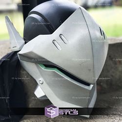 Cosplay STL Files Genji OverWatch Helmet Mask