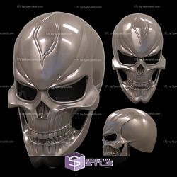 Cosplay STL Files Ghost Rider Agents of SHIELD helmet