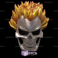 Cosplay STL Files Ghost Rider Agents of SHIELD helmet