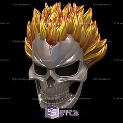 Cosplay STL Files Ghost Rider Agents of SHIELD helmet