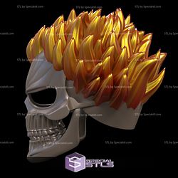 Cosplay STL Files Ghost Rider Agents of SHIELD helmet