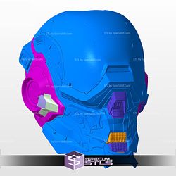 Cosplay STL Files Halo locus Helmet